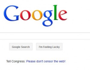 Google gegen SOPA