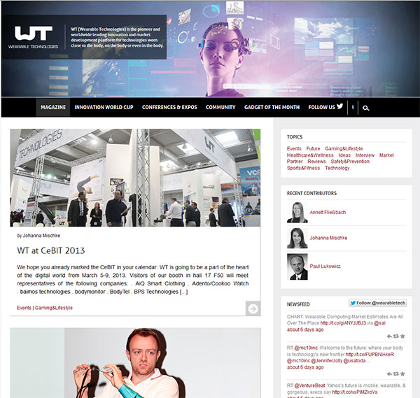 Wearable Technologies
