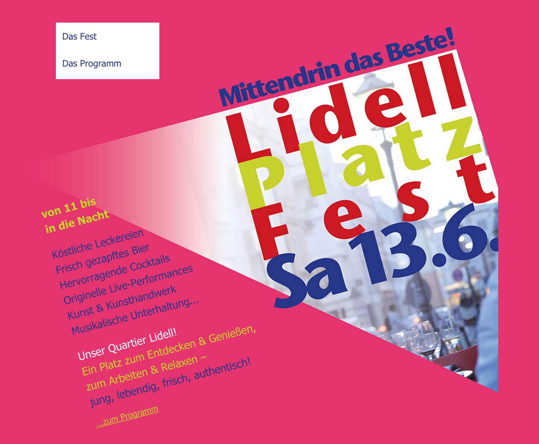 Lidellplatz Homepage