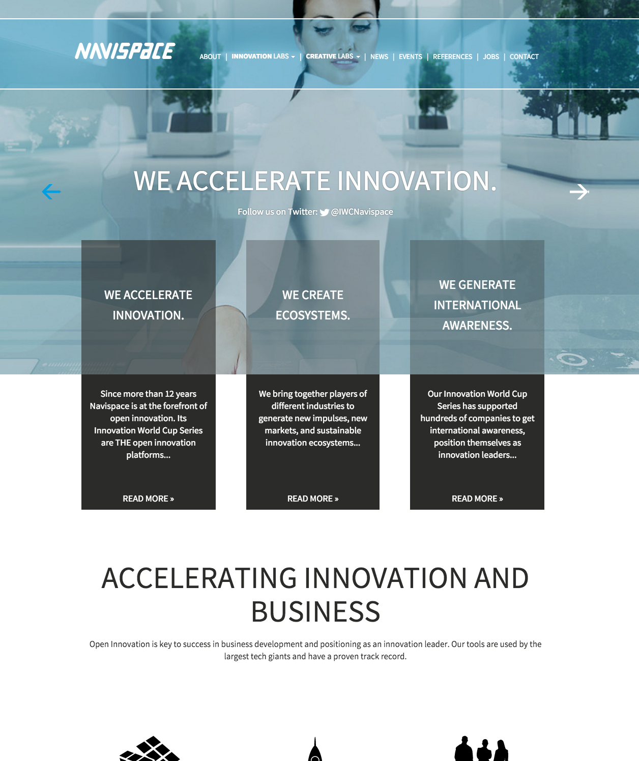 Navispace Homepage