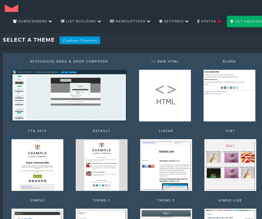 Newsletter Plugin – New Mailing – 1 Newsletter Plugin - New Mailing - 1