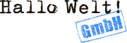 Hallo Welt! Logo Hallo Welt! Logo